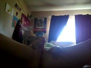 Kitten plays with pussy till she cums hard