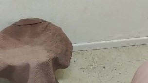 Fat boy little dick but huge cumshot