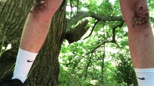 EXTREMELY ROUGH JERK OFF in the Woods using Fleshlight ** PART 2 **