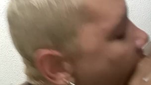 Quick head in wash house bathroom