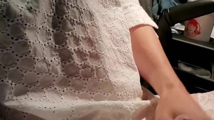 Crystal without a skirt in public