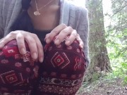 Wetting My Panties and Masturbating In Public 4/16