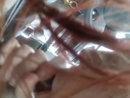 Prostitute  eats dick for a 20 rock