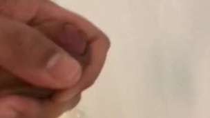 Teen Jerking off in the shower with cumshot