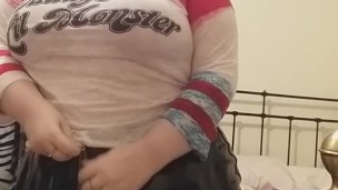 Naughty BBW Strip Tease