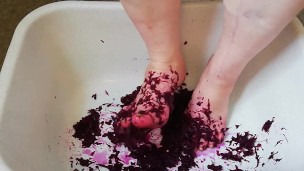 Fun with red cabbage