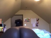 Horny Ebony Fucks Pink Dick (teaser vid) 3/16