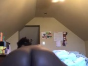 Horny Ebony Fucks Pink Dick (teaser vid) 5/16