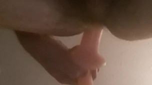 Taking dick and wanking till I cum