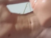 Deepthroating my pussy toys mouth hard! (Huge cumshot) 7/16