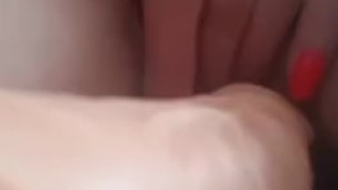 My huge vibrator and masturbate with him and panties