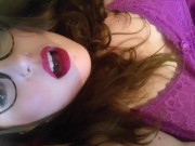 I Try Makeup for the First Time Just to Gush All Over My Mans Face 1/16