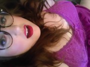 I Try Makeup for the First Time Just to Gush All Over My Mans Face 2/16