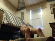 music room pink panties yoga 11-19-17 12/16