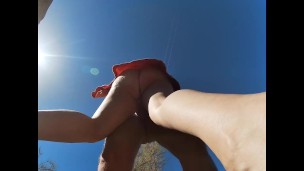 Spring Risky Outdoor Nudity, Exploring & Fucking