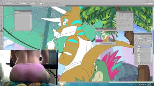 Femboy game dev stream- triceratops butt sniffin'~ (fap at 01:04:06)