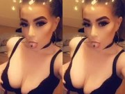 Naughty schoolgirl skips class to cheat on boyfriend in public 16/16