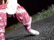 Night Time Road Piss