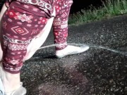 Night Time Road Piss 8/16