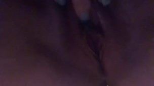 Watch me tease myself, flick my clit for you, get wet