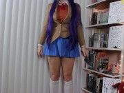 BLOOPERS for Masochist in Love Yuri Doki Doki Literature Club Omanko Vivi 4/16