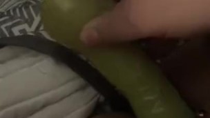 Cumming on my Glow-in-the-dark dick