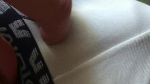 Showing Opium Underwear and teasing dick