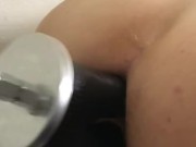 Dp dildo fuck machine 6/16