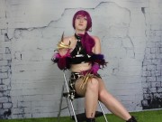 KDA Evelynn League of Legends Creampie by Fan TEASER VID OmankoVivi Cosplay 2/16