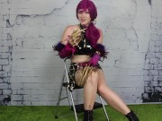 KDA Evelynn League of Legends Creampie by Fan TEASER VID OmankoVivi Cosplay 3/16