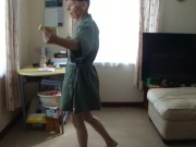 Dancing In Man's Shirt With The Gold Bullion ...SEXY Game For Ya!