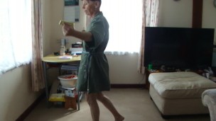 Dancing In Man's Shirt With The Gold Bullion ...SEXY Game For Ya!