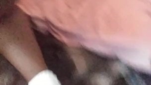 Ebony Plays In Pussy Making It Drip