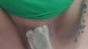 Bbw teen gaping pussy