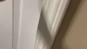 Nutting in my friends bathroom?