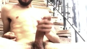 Bustin A Nut Outside