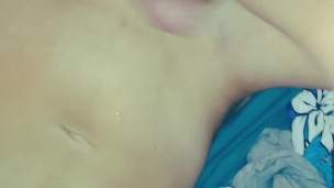 Summer Stroking my Swollen Cock, amateur foreplay