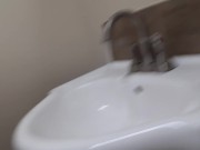 Hardware Store Piss with panty sniff 5/16