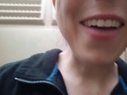 DOrky Girl Uses Porta John 16/16