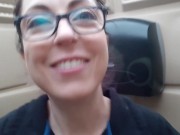 DOrky Girl Uses Porta John 4/16