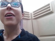 DOrky Girl Uses Porta John 5/16