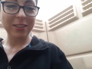 DOrky Girl Uses Porta John 6/16