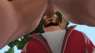 OUTDOOR GAY SEX - Forest - Sims 4 Catroon