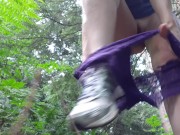 Public Nude Forest Piss 13/16