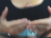 POV Handjob and sport bra fuck. shhhhh I want your cumshot at parents home 11/16