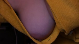 Mi  grandes tetas naturales sin sujetador