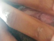 Meaty Pussy Lips Makes Sloppy Wet Sounds Sexy Voice Cami Creams 4/16