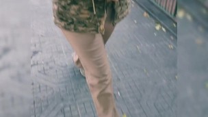 caminando en la calle