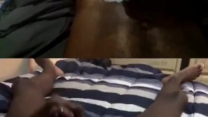 Video Chat Jerk Session