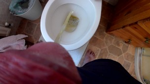 TOILET PISS COCK CAM